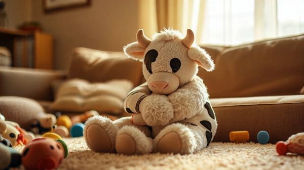 Les 5 raisons d'offrir une peluche vache à vos enfants