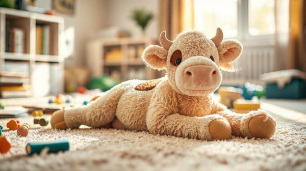 Les 5 raisons d'offrir une peluche vache à vos enfants